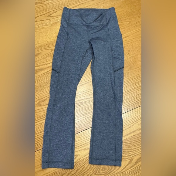 Lululemon Athletica Charcoal Leggings - Picture 1 of 4